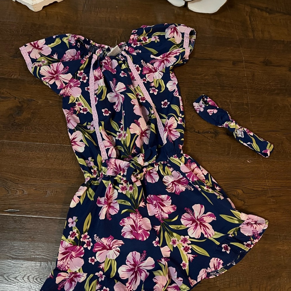 Girls Summer Romper
